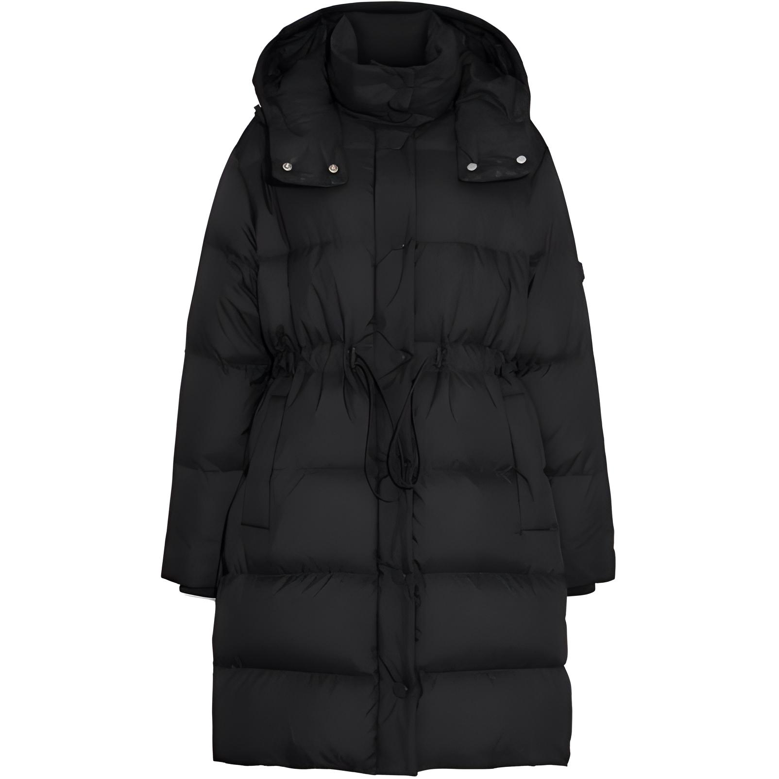 (Women) COACH SS23  Black Quilted Down Jacket with Hood CB649-BLK