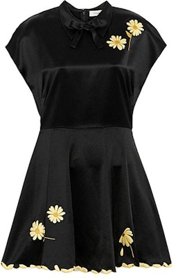 (W) 코치 SS23 플로럴 프린트 반팔 드레스 블랙 CJ464-BLC Order (W) 코치 SS23 플로럴 프린트 반팔 드레스 블랙 CJ464-BLC