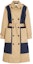 Order (Women) COACH SS23 Khaki Color-Block Double-Breasted Trench Coat. CE401-UZR