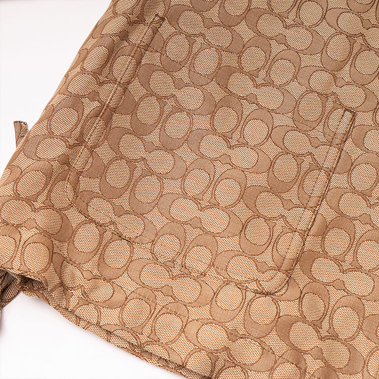 (Women) COACH SS23  Khaki Single-Breasted Jacket with Logo Print. CG097-E7V 圖 7