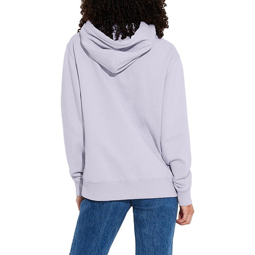 (Women) COACH SS23  Light Purple Hoodie with Logo Print. CJ469-LAV 圖 4