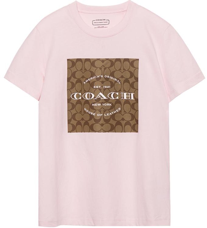 women-coach-ss-23-pink-logo-print-crewneck-t-shirt-c8775-lpk