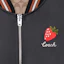 Details for (Women) COACH SS23 Reversible Strawberry Embroidered Black Baseball Jacket CG460-BLK