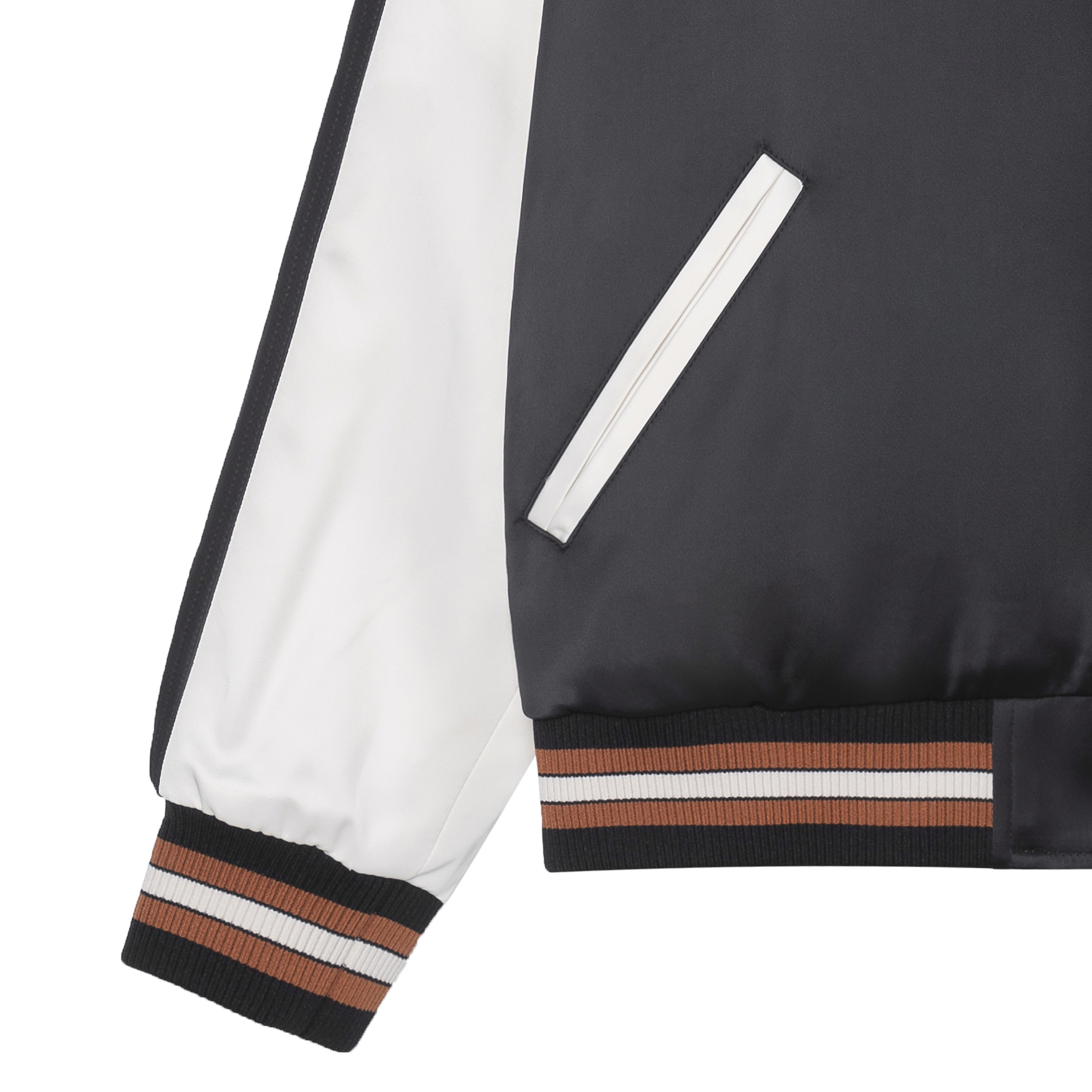 (Women) COACH SS23  Reversible Strawberry Embroidered Black Baseball Jacket CG460-BLK 圖 7