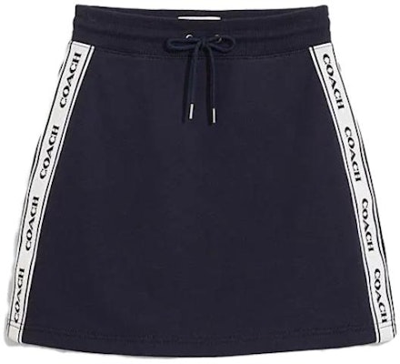 (W) コーチ SS23 サイドストライプ柄ドローストリングスカート CE422-LAV Order (W) コーチ SS23 サイドストライプ柄ドローストリングスカート CE422-LAV