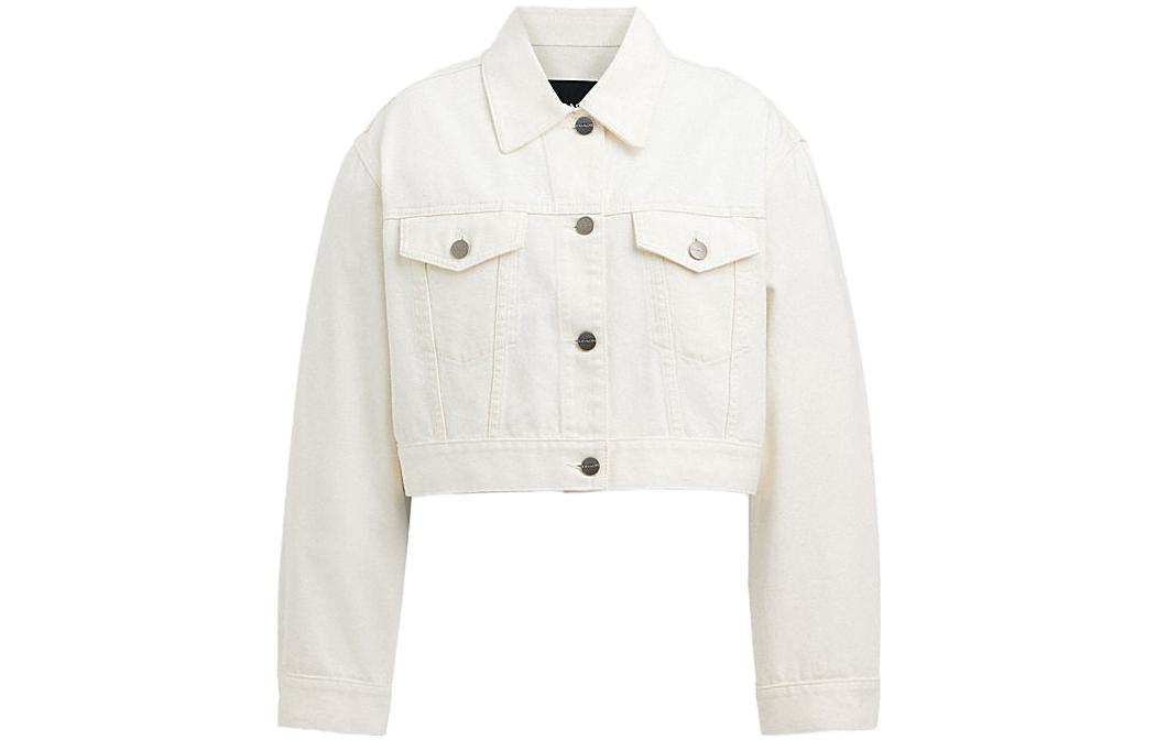 Order (W) COACH SS23 白色立領扣襟外套 CJ621-WHT