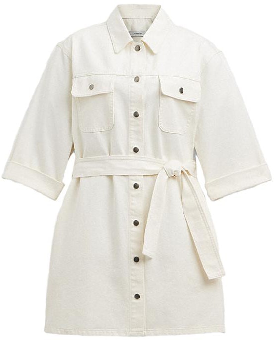 women-coach-ss-23-white-denim-short-sleeve-dress-ci-395-wht
