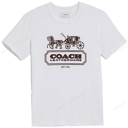 women-coach-ss-23-white-t-shirt-with-carriage-logo-design-c5559-nfy