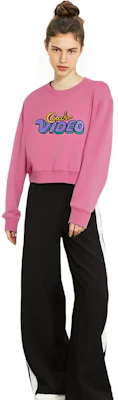 (W) Sudadera Rosa Coach SS23 con Logo Estampado CG662-QDV Lookbook (W) Sudadera Rosa Coach SS23 con Logo Estampado CG662-QDV
