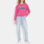 Sizing (W) Sudadera Rosa Coach SS23 con Logo Estampado CG662-QDV