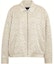 Buy (W) COACH SS24 Chaqueta Beige con Cremallera y Manga Larga Estampado Logo. CT394-TXC