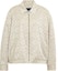Order (W) COACH SS24 Chaqueta Beige con Cremallera y Manga Larga Estampado Logo. CT394-TXC