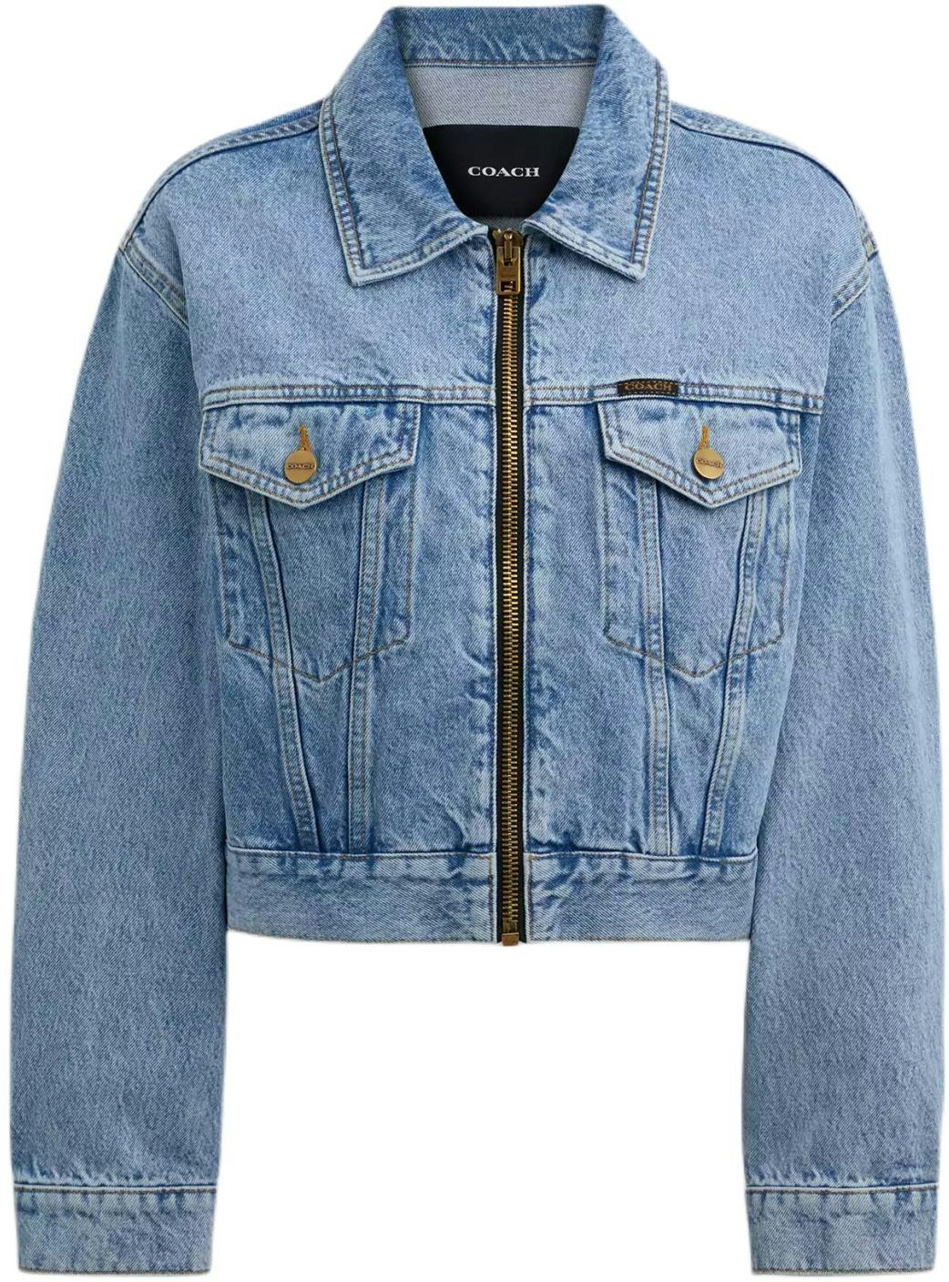 women-coach-ss-24-blue-logo-patch-denim-jacket-long-sleeve-with-zipper-cs-109-blu