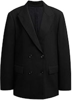(Women) COACH SS24 Double-Breasted Black Long Sleeve Blazer Jacket. CN472-BLK (Women) COACH SS24 Double-Breasted Black Long Sleeve Blazer Jacket. CN472-BLK