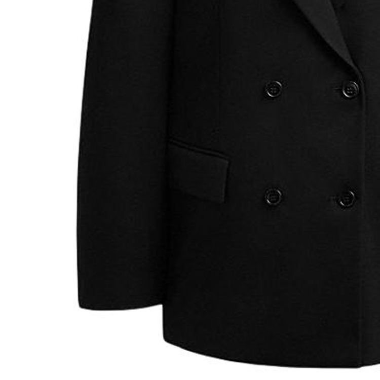 Details for (Women) COACH SS24  Double-Breasted Black Long Sleeve Blazer Jacket. CN472-BLK