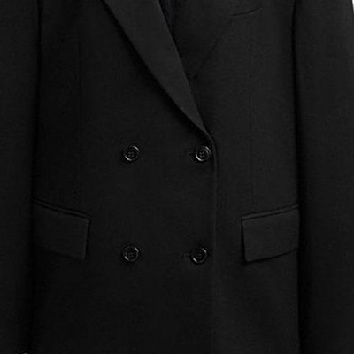 (Women) COACH SS24 Double-Breasted Black Long Sleeve Blazer Jacket. CN472-BLK Cheap (Women) COACH SS24 Double-Breasted Black Long Sleeve Blazer Jacket. CN472-BLK