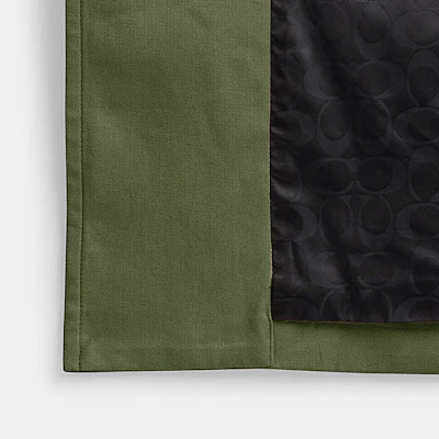 (W) 코치 SS24 그린 싱글 브레스트 벨트 캐주얼 트렌치 코트 CS607-TV4 Shop (W) 코치 SS24 그린 싱글 브레스트 벨트 캐주얼 트렌치 코트 CS607-TV4