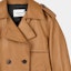 Purchase (Women) COACH SS24 Light Brown Leather Jacket Long Sleeve with Button Front CL357-LQD