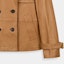 Details for (Women) COACH SS24 Light Brown Leather Jacket Long Sleeve with Button Front CL357-LQD