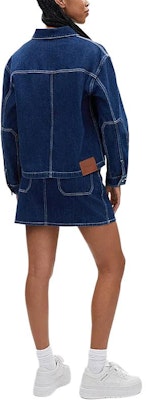 (W) COACH SS24 藍色單排扣Logo補丁牛仔外套 CT235-DDE Shop (W) COACH SS24 藍色單排扣Logo補丁牛仔外套 CT235-DDE