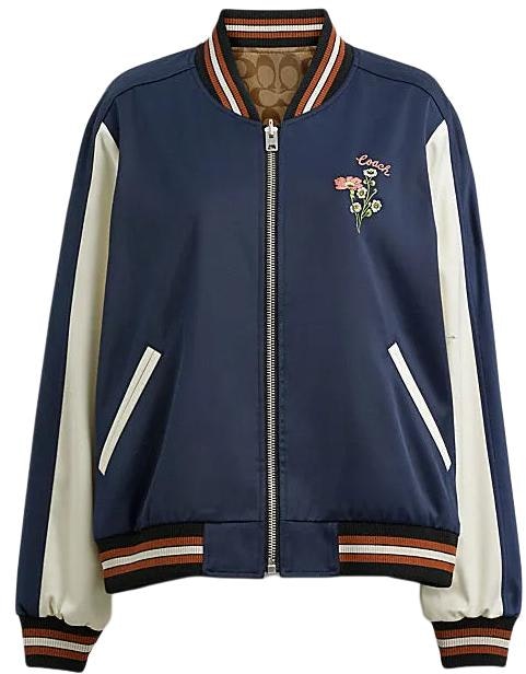 women-coach-ss-24-navy-blue-floral-embroidered-reversible-jacket-cr-298-nav