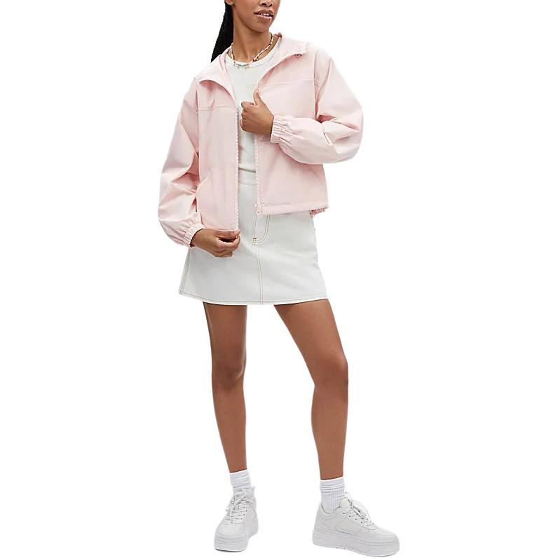 (Women) COACH SS24  Pink Heart Logo Print Zip-Up Hooded Jacket CT701-PIN 圖 4