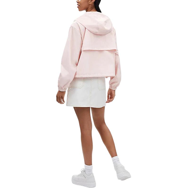 (Women) COACH SS24  Pink Heart Logo Print Zip-Up Hooded Jacket CT701-PIN 圖 5