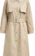 Purchase (Women) COACH SS24 Solid Single-Breasted Belted Trench Coat in Light Khaki. CT428-LKH