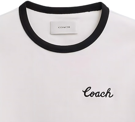 (W) COACH SS24 Kaos Putih Logo Grafis Crew Neck Lengan Pendek CS612-WHT Purchase (W) COACH SS24 Kaos Putih Logo Grafis Crew Neck Lengan Pendek CS612-WHT