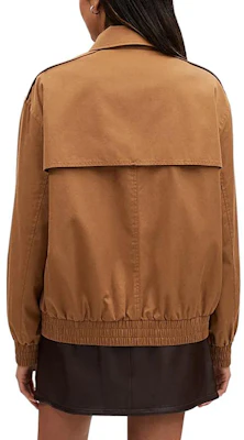 (Women) Coach SS24 Beige Embroidered Logo Zip-Up Jacket CO845-LRC Shop (Women) Coach SS24 Beige Embroidered Logo Zip-Up Jacket CO845-LRC