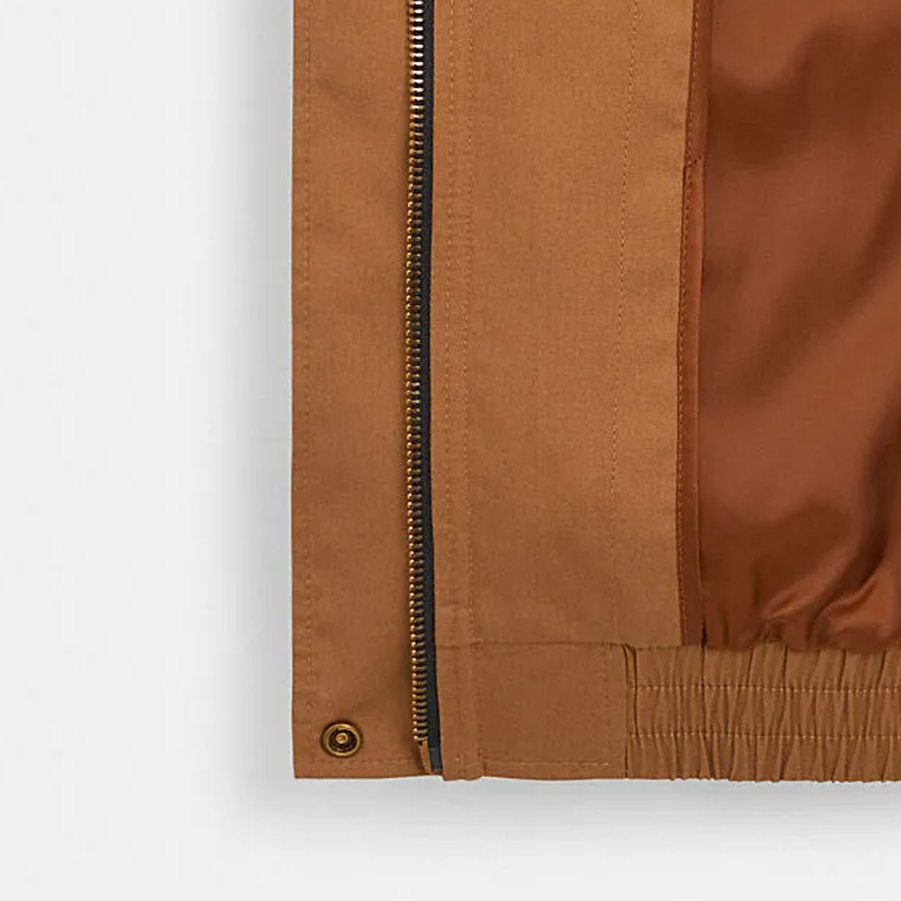 Purchase (Women) Coach SS24 Beige Embroidered Logo Zip-Up Jacket CO845-LRC