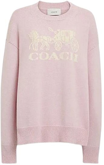 women-coach-ss-24-pink-crewneck-sweater-with-logo-letter-pattern-cp-242-pin