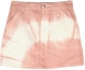 Buy (Women) COACH SS24 Pink Mini Casual Skirt with Spray Effect Back Logo Patch - Women. CT427-PIN