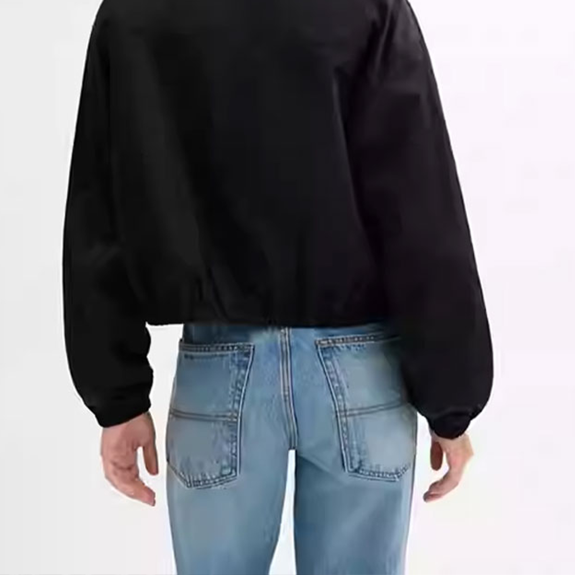 Details for (W) COACH SS25 黑色腰帶戶外外套 CAG61-BLK