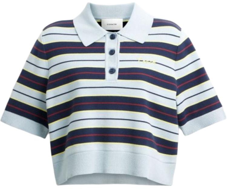 women-coach-ss-25-classic-striped-logo-button-polo-shirt-blue-cah-87-blmc