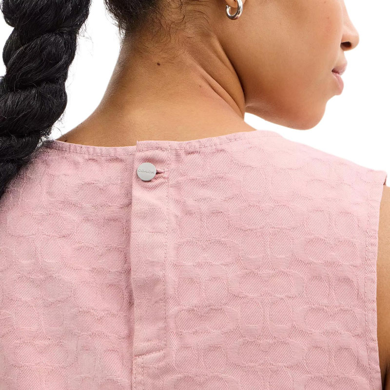 Purchase (Women) COACH SS25  Denim Vest with Back Button Closure. CAU39-PIN