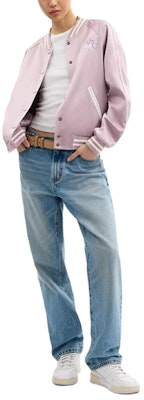 (W) コーチ SS25 リバーシブル フローラル 長袖ジャケット ライトパープル. CAH79-MAU Purchase (W) コーチ SS25 リバーシブル フローラル 長袖ジャケット ライトパープル. CAH79-MAU