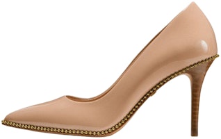 (Women) Coach Stiletto 'Patent Beige' G4959_EQO (Women) Coach Stiletto 'Patent Beige' G4959_EQO