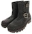 (W) Coach Trooper Boot 'Kulit Moto - Hitam' CD292_BLK