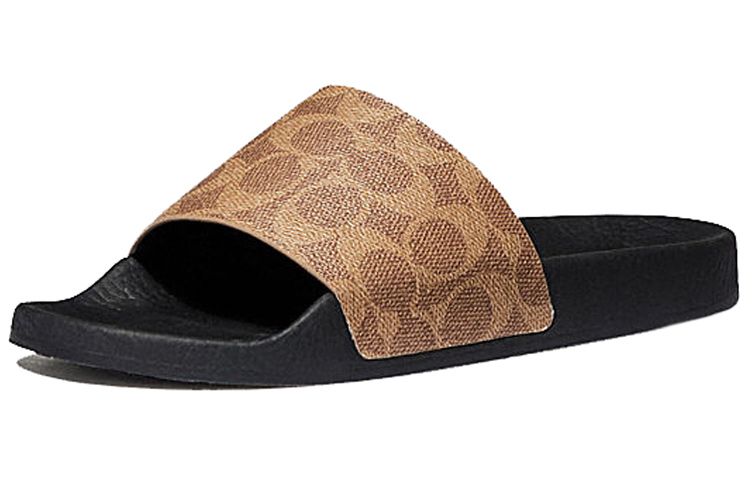 Lookbook (Women) Coach Udele Slide 'Versatile Casual Brown' G3759_TN2
