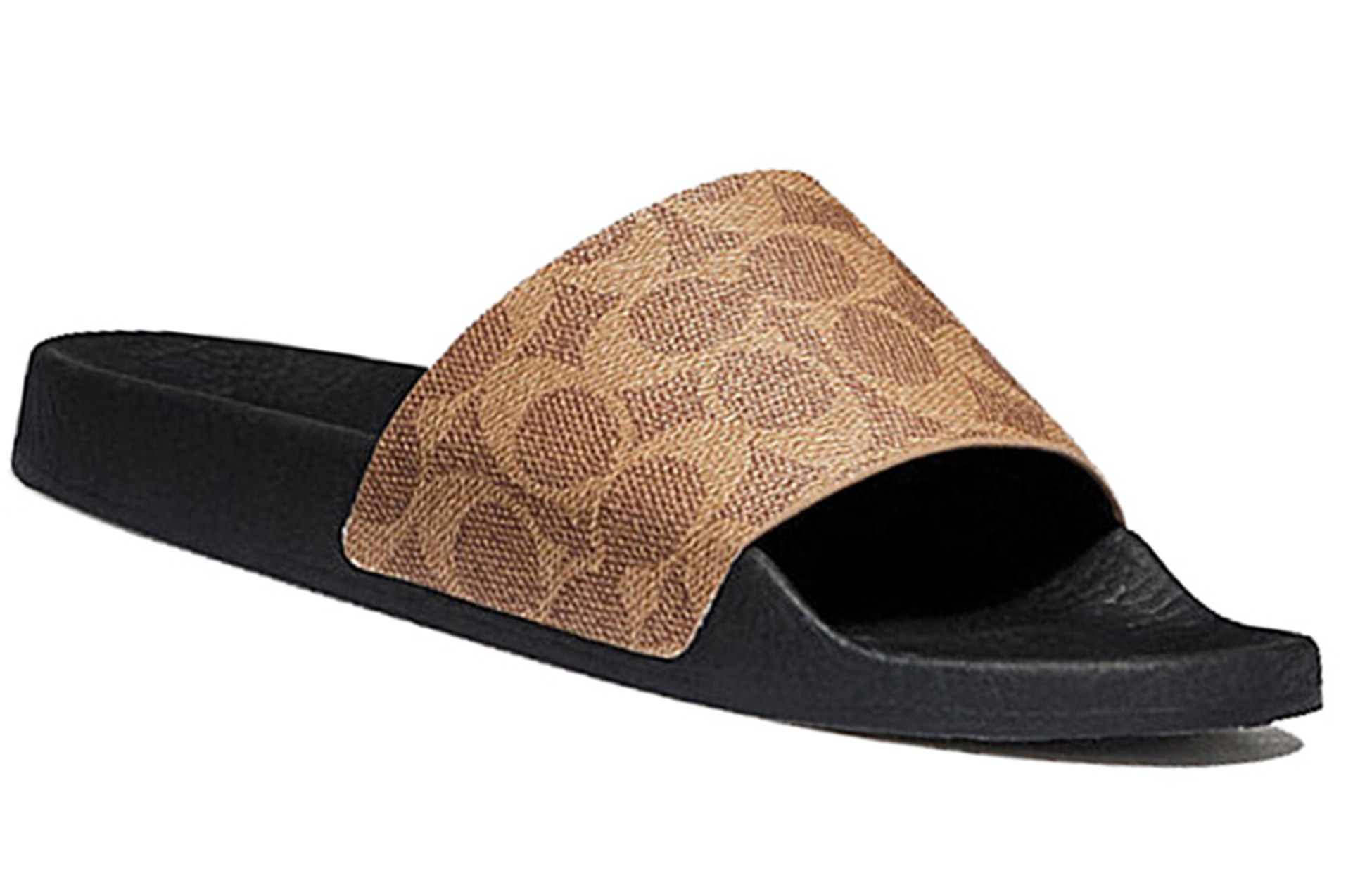 Shop (Women) Coach Udele Slide 'Versatile Casual Brown' G3759_TN2
