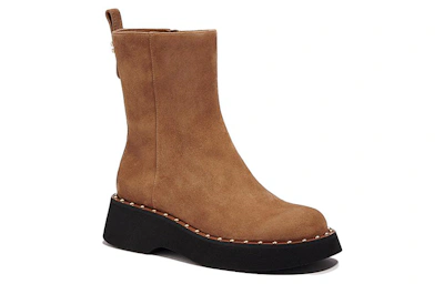 (Women) Coach Vanessa Ankle Boot 'Fashion Brown'