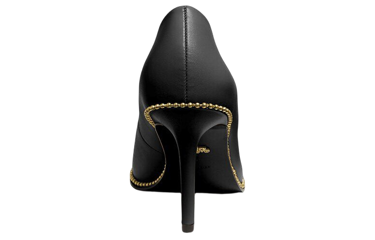 Shop (W) Coach Waverly 'Stiletto Hujung Tirus Hitam' G3935_BLK