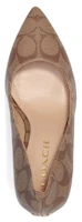 Shop (W) Coach Wiley Khaki ''Signature Jacquard Stiletto'' Absatzschuhe CE330_KHA