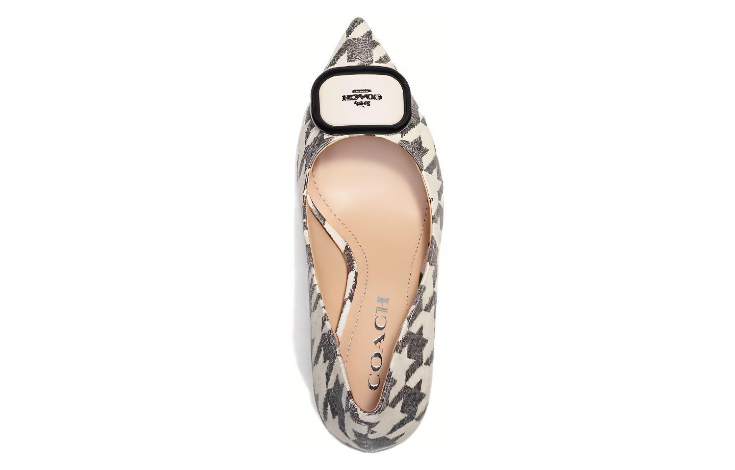 Lookbook (Women) Coach Winona 'Black Comfort Slip-On Stiletto Heels' CK418_L77