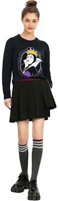 (W) COACH x Disney FW22 Evil Queen Bordir Sweater Hitam Wanita CB642-BLK Shop (W) COACH x Disney FW22 Evil Queen Bordir Sweater Hitam Wanita CB642-BLK