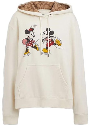 (W) COACH x Disney FW23 米奇印花連帽衫 奶油色。 CL692-CRM Buy (W) COACH x Disney FW23 米奇印花連帽衫 奶油色。 CL692-CRM