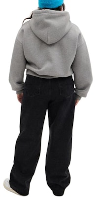 (W) COACH x Lil Nas X FW23 Hoodie Abu-abu Logo Kucing Cropped. CQ071-HGR Shop (W) COACH x Lil Nas X FW23 Hoodie Abu-abu Logo Kucing Cropped. CQ071-HGR