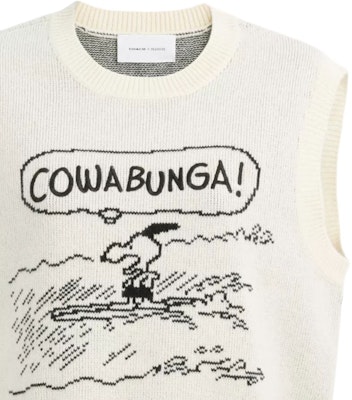 (Women) COACH x PEANUTS Snoopy 75th Anniversary Sleeveless Knit Vest Cream White Women. CBE84-CU3 Purchase (Women) COACH x PEANUTS Snoopy 75th Anniversary Sleeveless Knit Vest Cream White Women. CBE84-CU3