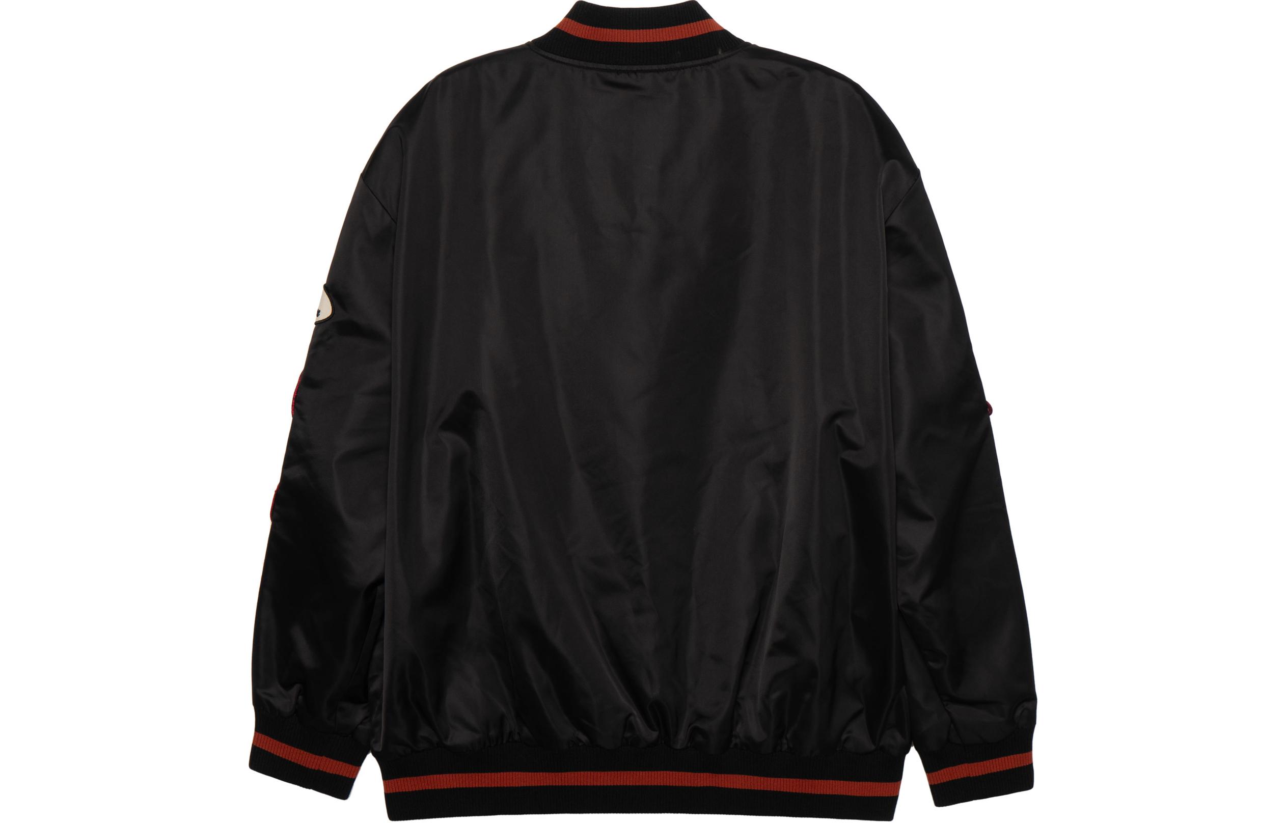 Lookbook (W) COACH x Tom Wesselmann 黑色刺繡唇形外套 SS22 CA692-BLK